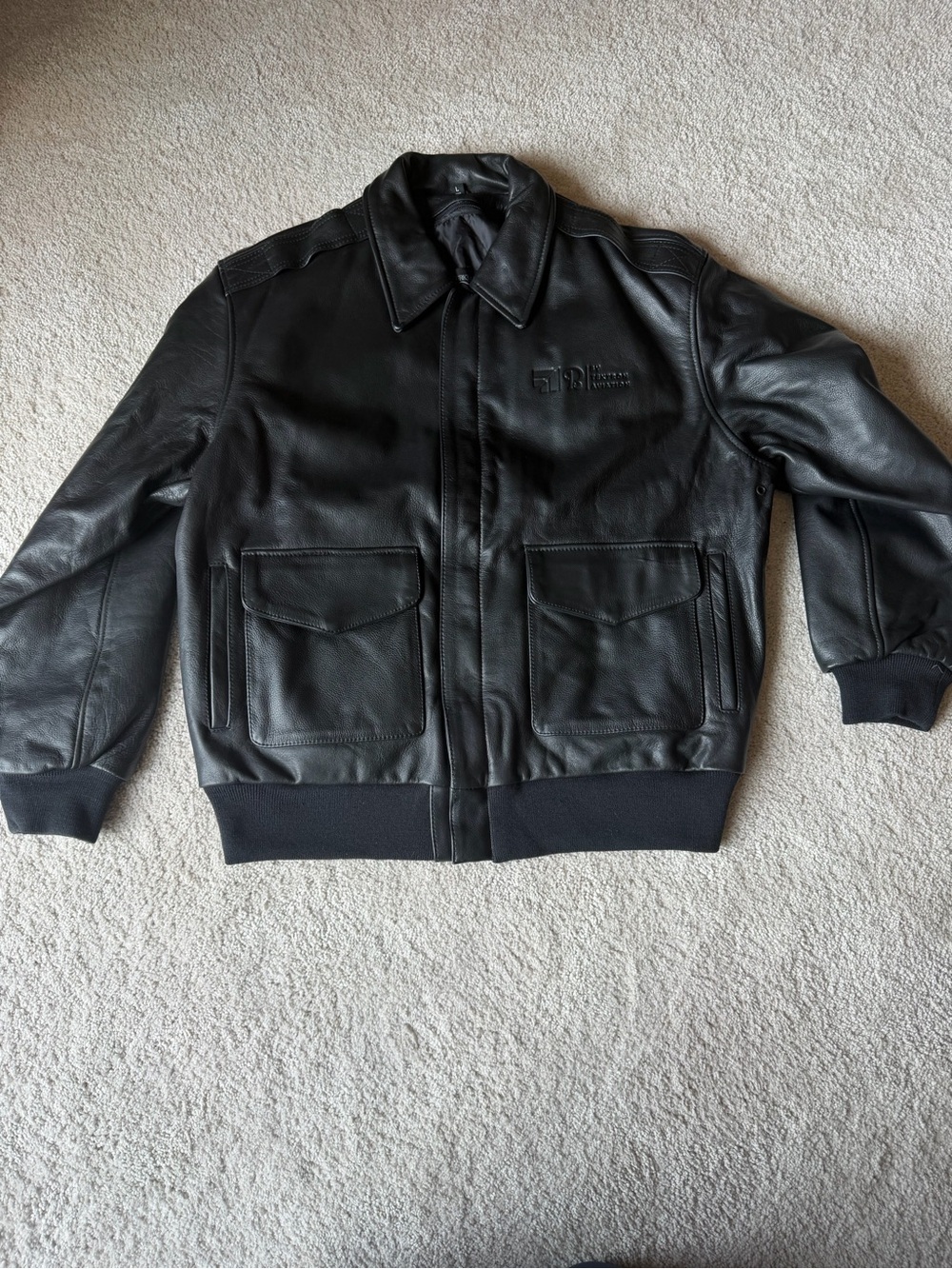 Burks Bay by Textron Genuine Leather Pilot Jacket